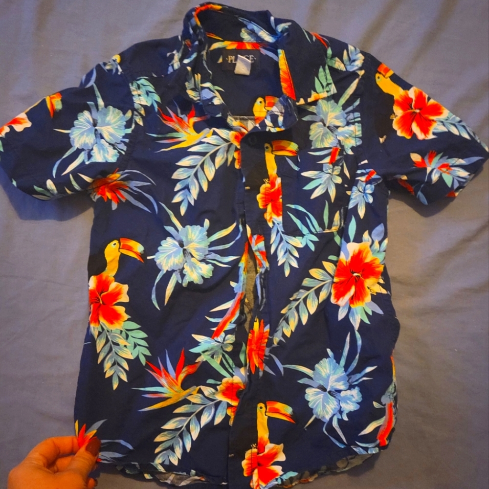 Tropical Button Down shirt